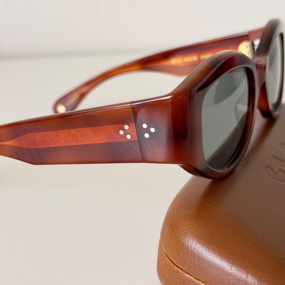 New! Garrett Leight California Retro Biggie VINBRT, Authentic, Vintage main image 5